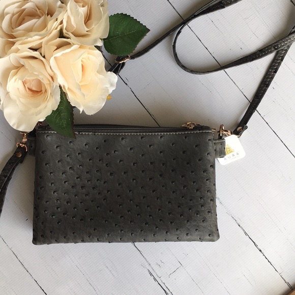 NEW! 🖤 Aura’s Ribbed 4-Compartment Crossbody Bag - Picture 7 of 7